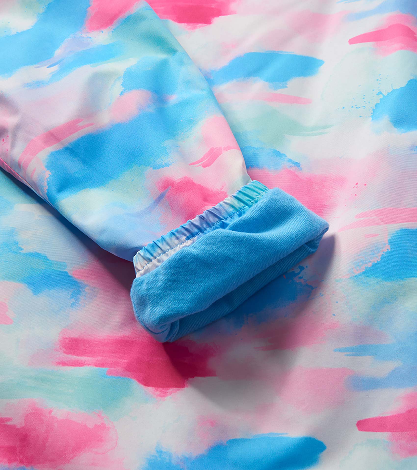 Hatley Girls Sunset Tie Dye Microfiber Rain Jacket