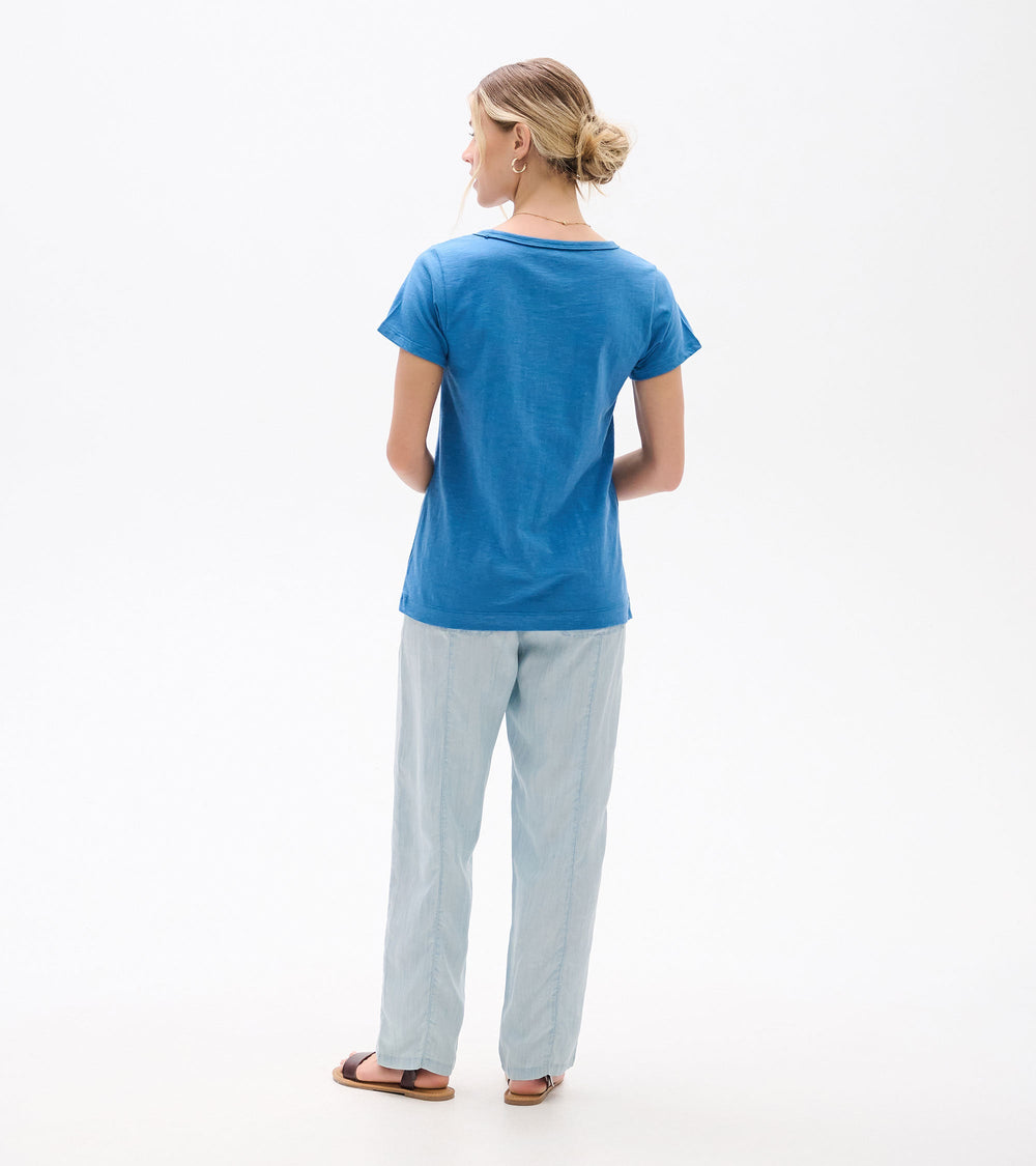 Hatley Essential Crew Neck Tee - Star Sapphire