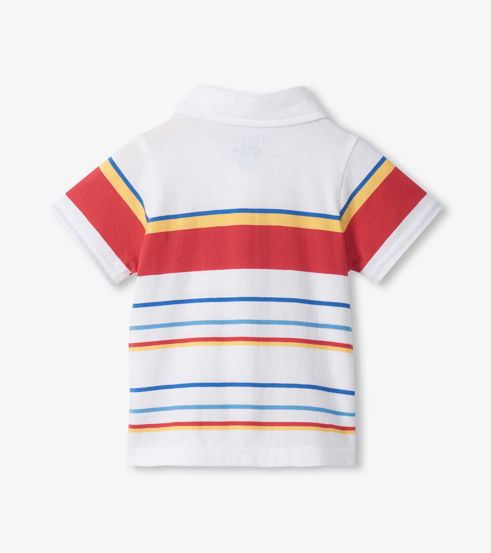 Hatley Baby & Toddler Boys Seascape Stripes Peached Jersey Polo T-Shirt