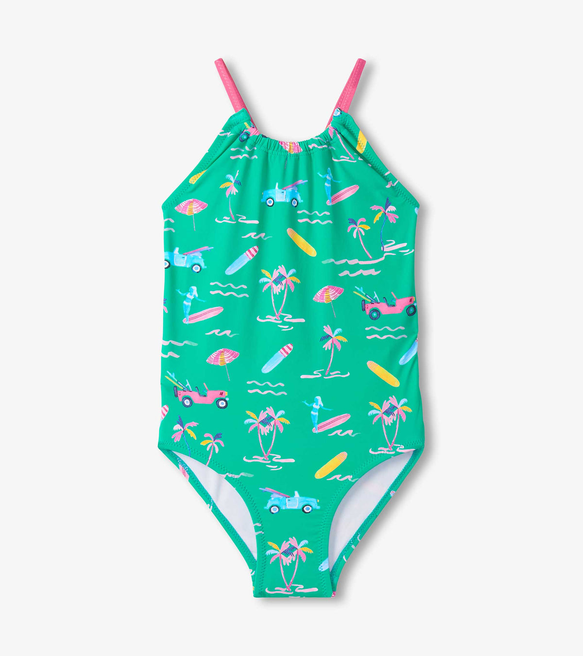 Hatley Girls Tropical One-Piece Swimsuit