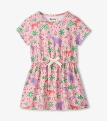 Hatley Baby & Toddler Girls Tender Safari Short Sleeve Dress