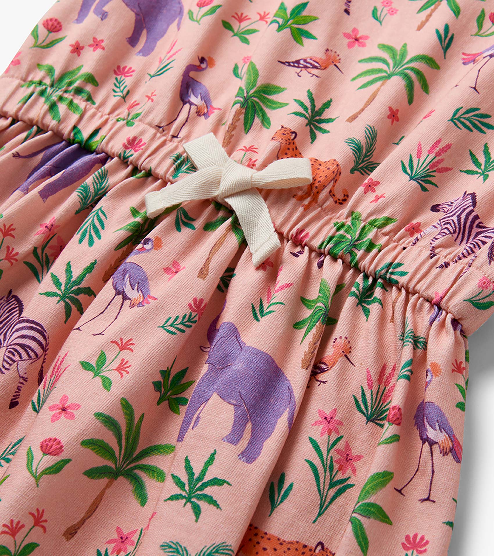 Hatley Baby & Toddler Girls Tender Safari Short Sleeve Dress