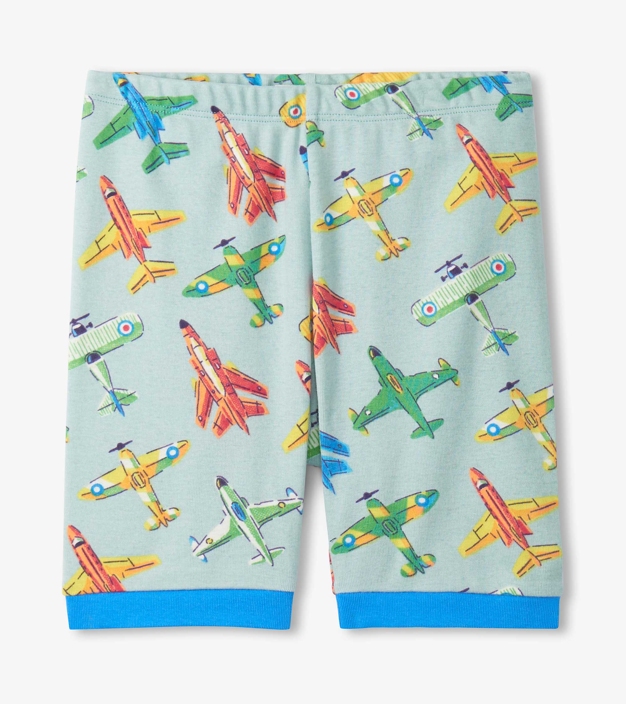 Hatley Boys Vintage Aircrafts Cotton Short Pajama Set