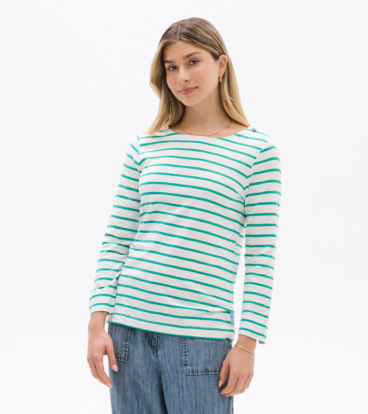 Hatley Button Breton - Arcadia Stripes