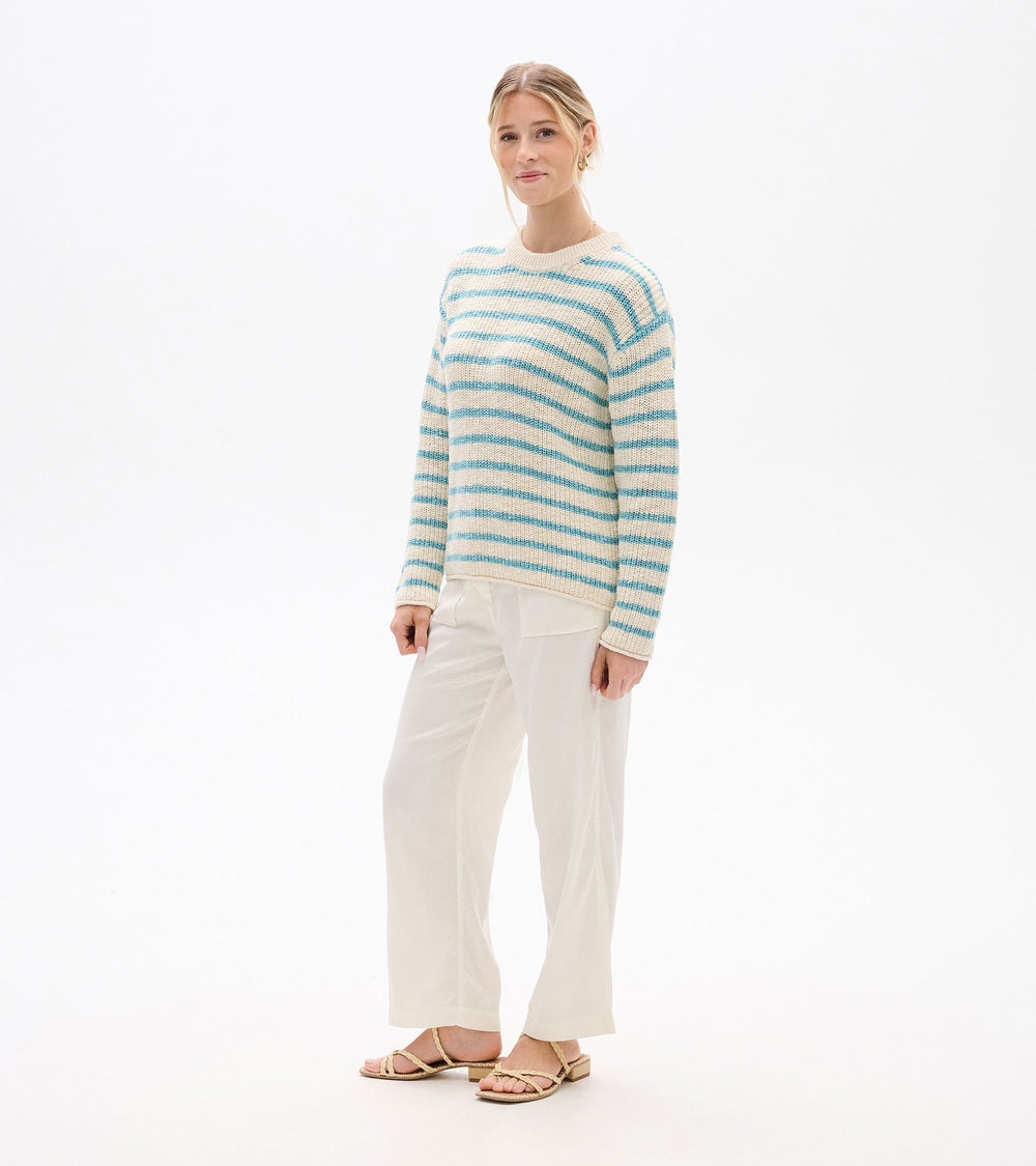 Hatley Athena Sweater - Cashmere Blue