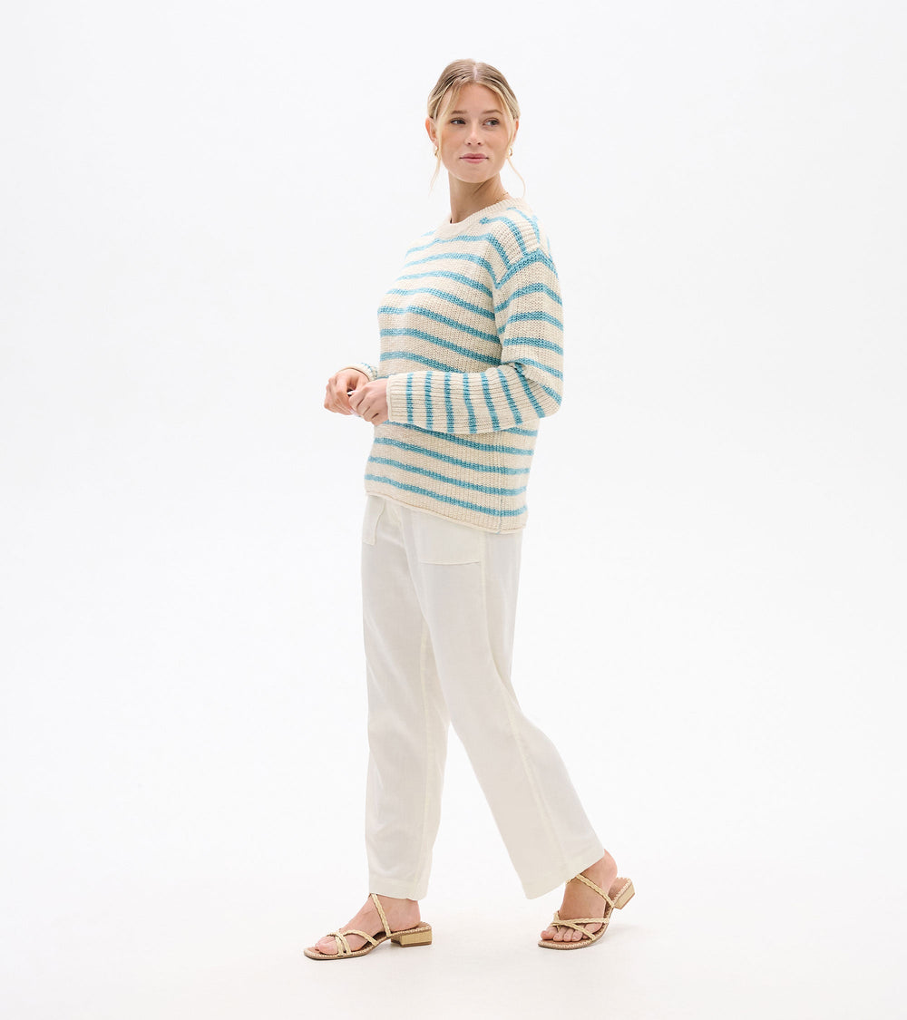 Hatley Athena Sweater - Cashmere Blue