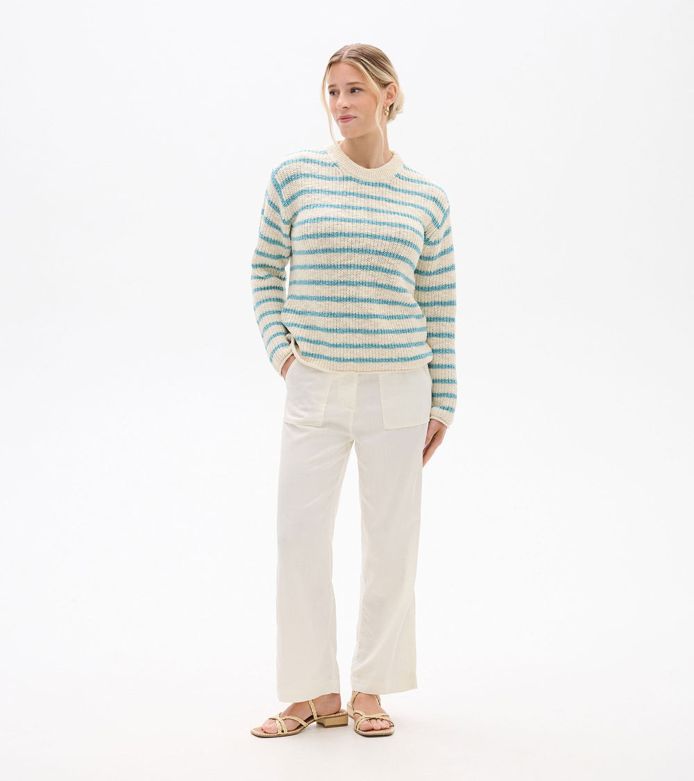 Hatley Athena Sweater - Cashmere Blue