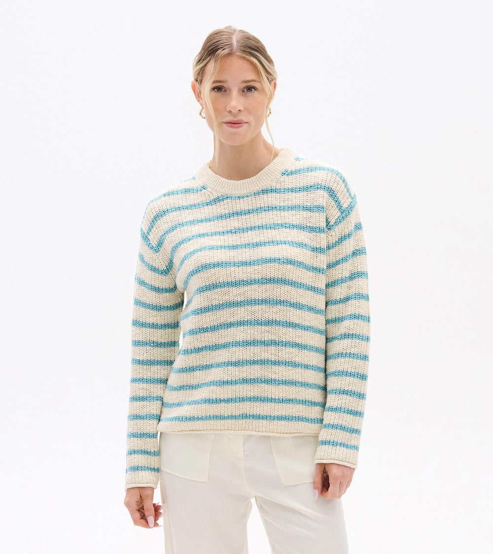 Hatley Athena Sweater - Cashmere Blue