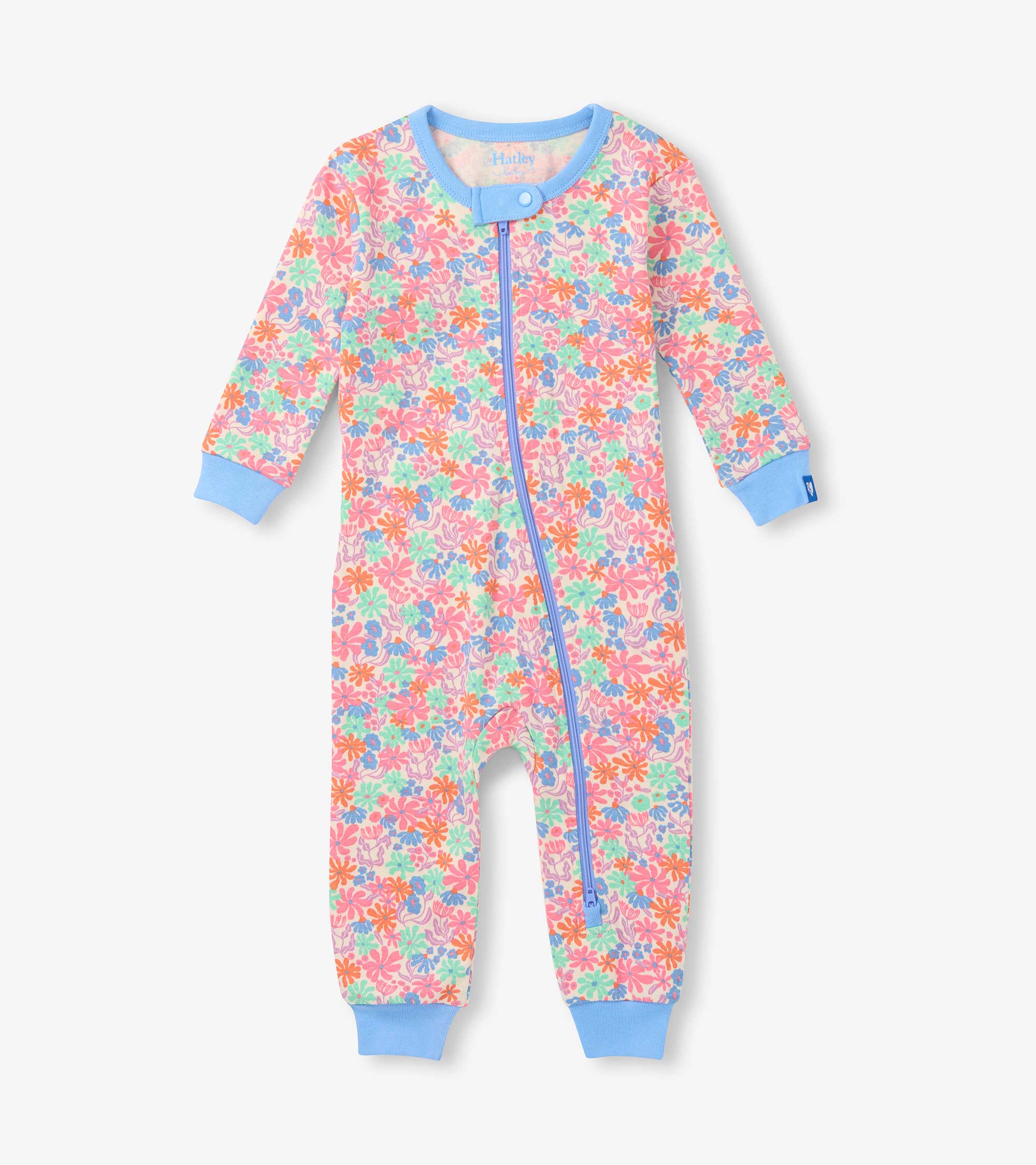 Hatley Baby Girls Whimsical Flowers Cotton Sleeper