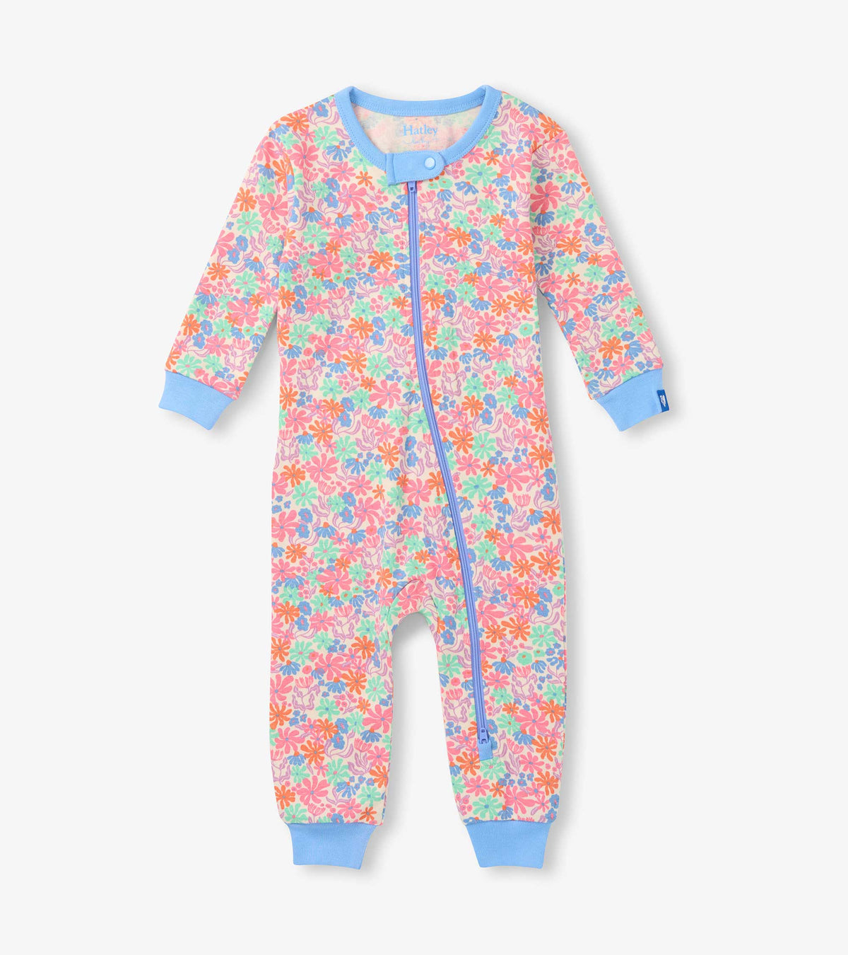 Hatley Baby Girls Whimsical Flowers Cotton Sleeper