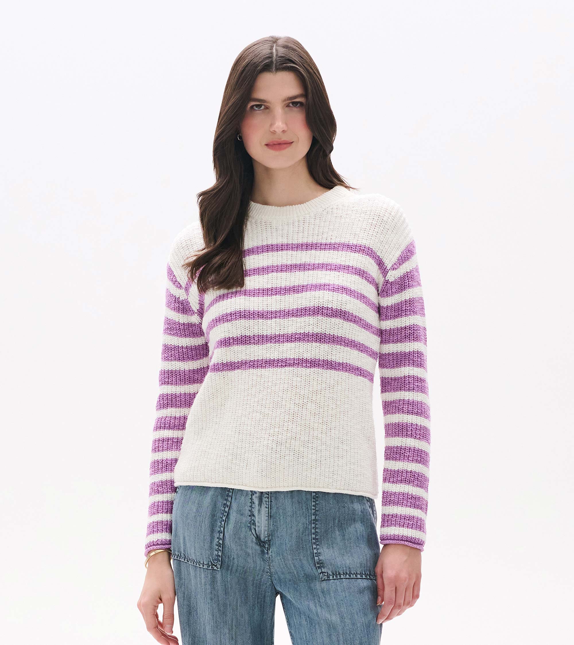 Hatley Athena Sweater - English Lavender