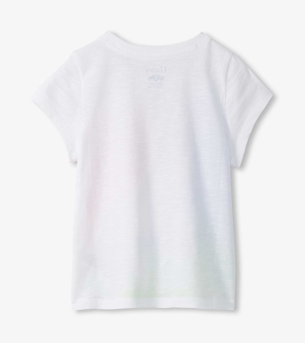 Hatley Girls Running Horses Graphic Tee