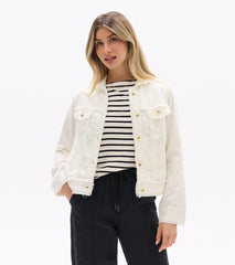 Hatley Tencel Jacket - Whisper White