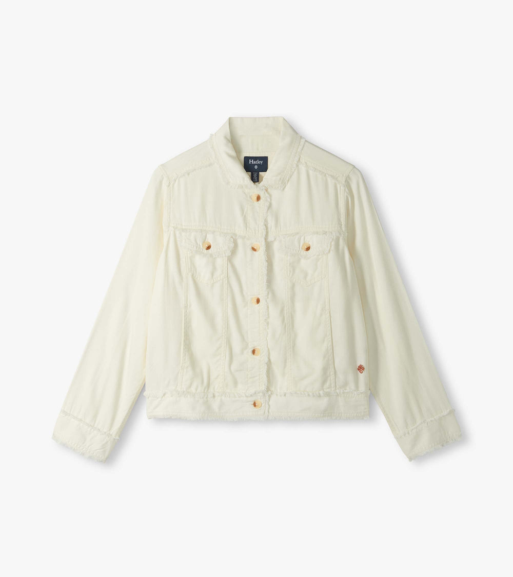 Hatley Tencel Jacket - Whisper White