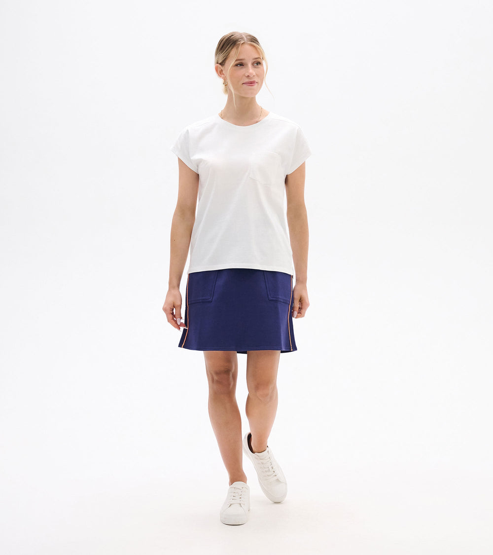 Hatley Ella Relaxed Tee - White