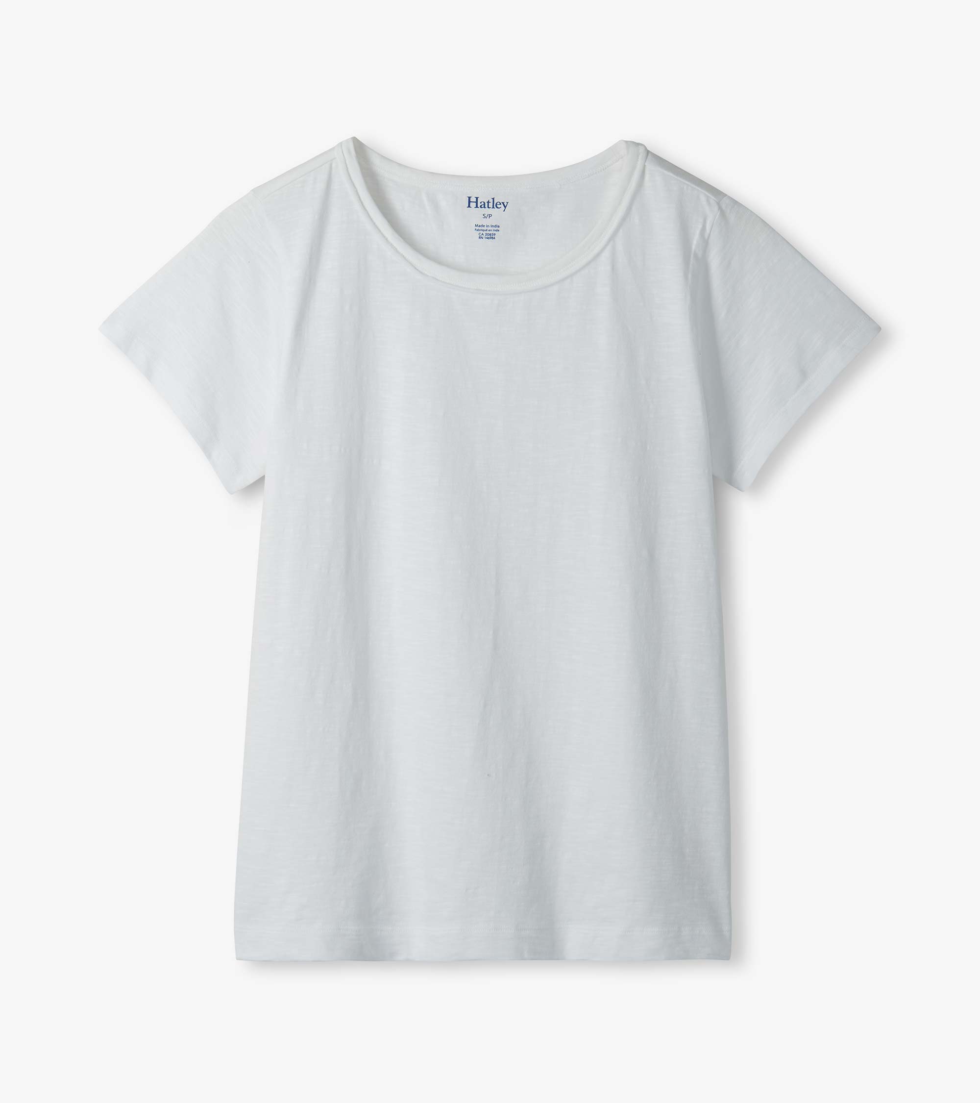 Hatley Essential Crew Neck Tee - White