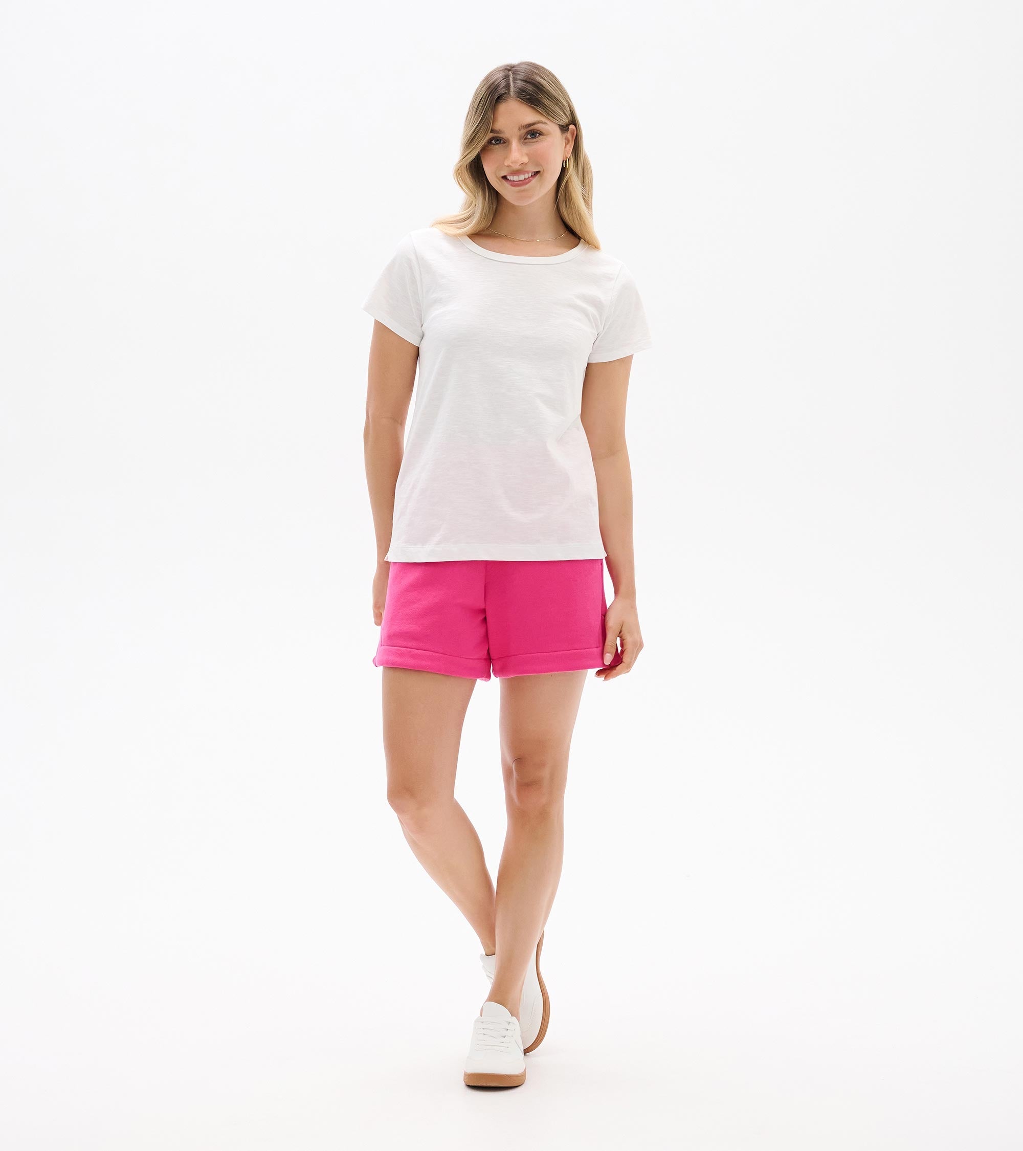 Hatley Essential Crew Neck Tee - White