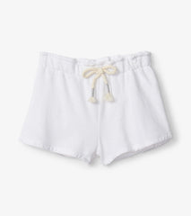 Hatley Girls White Adventure Shorts